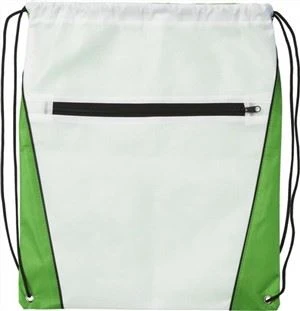 Contrast non woven drawstring rugzak